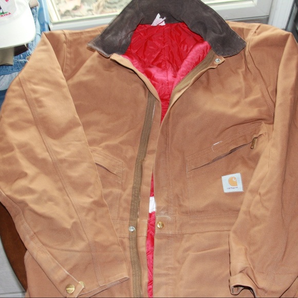 Carhartt Coveralls - Quilt-Lined Duck coveralls - size 44T - Picture 4 of 9